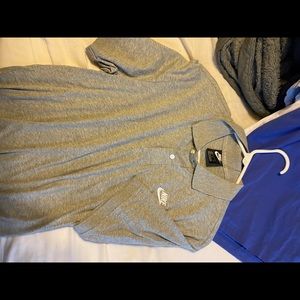 Grey Nike polo